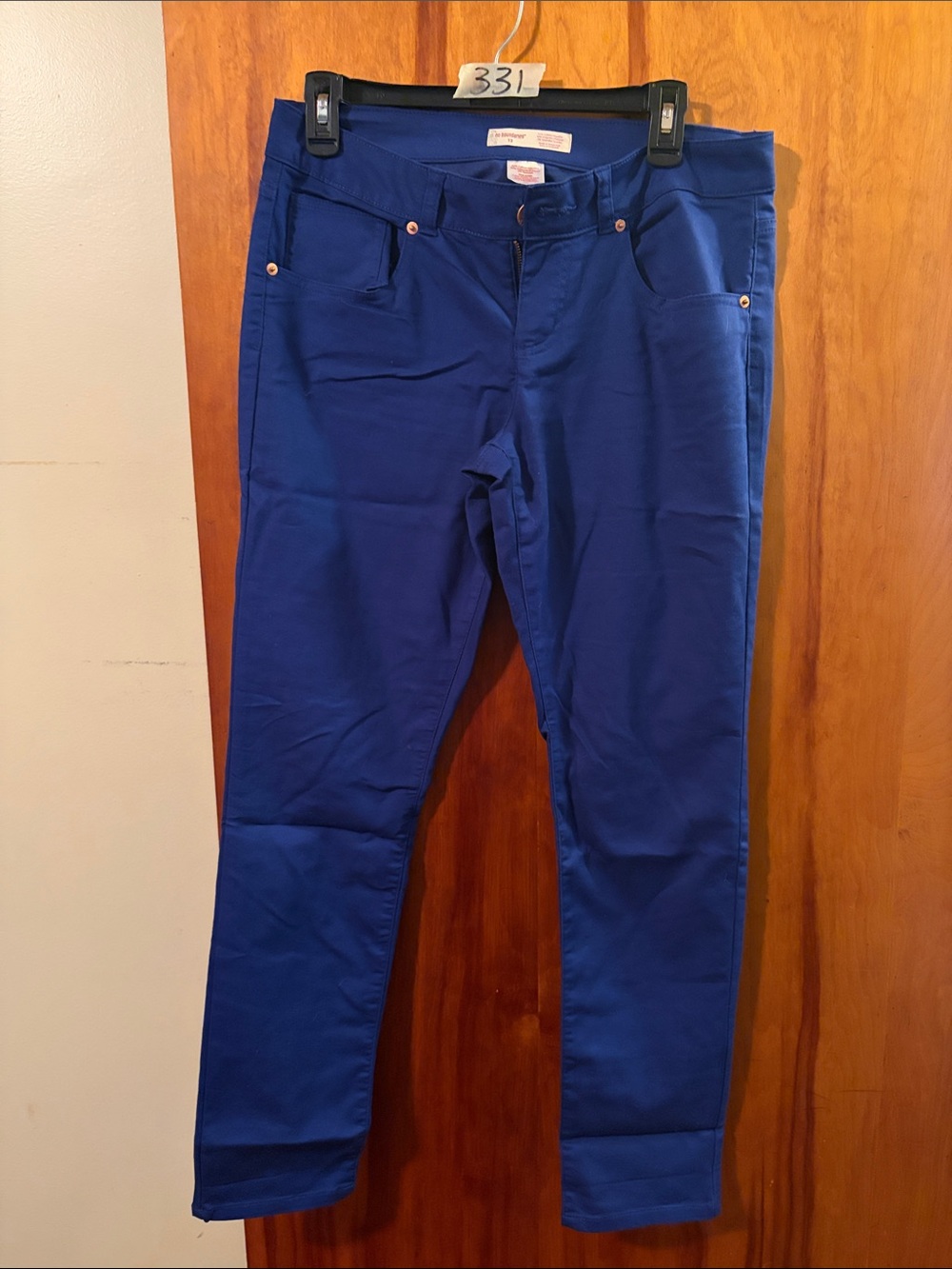 No Boundaries Cobalt Blue Skinny Jeans